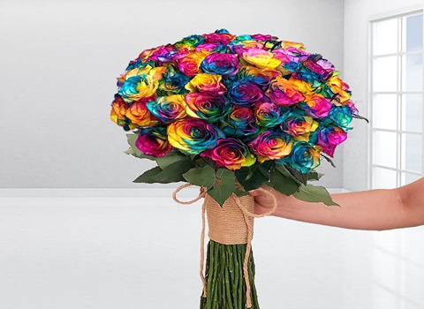 https://shp.aradbranding.com/خرید گل رز هفت رنگ طبیعی + قیمت فروش استثنایی